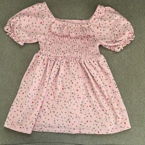 GAP Pink Floral Kids Dress